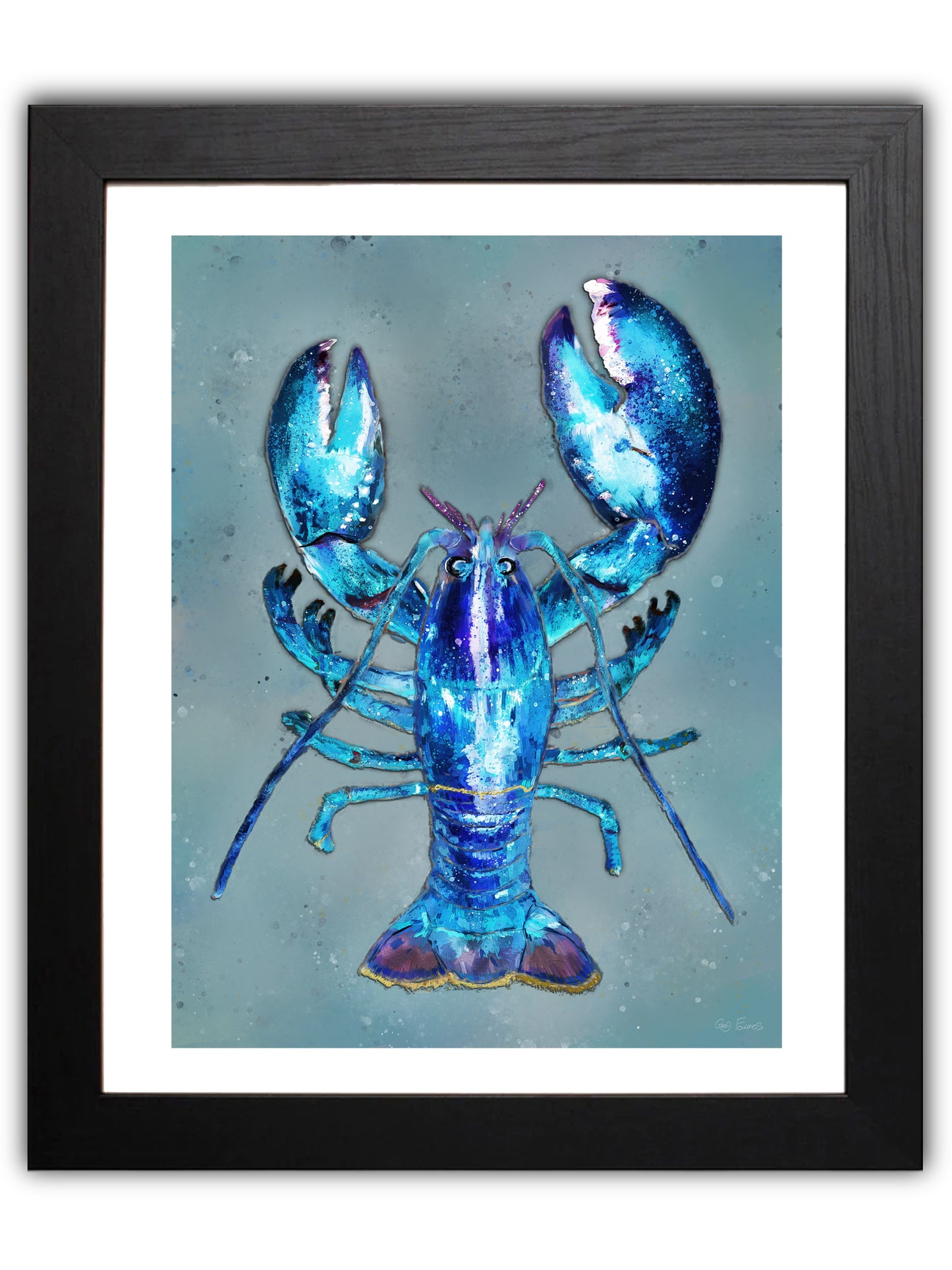 Blue Lobster Art