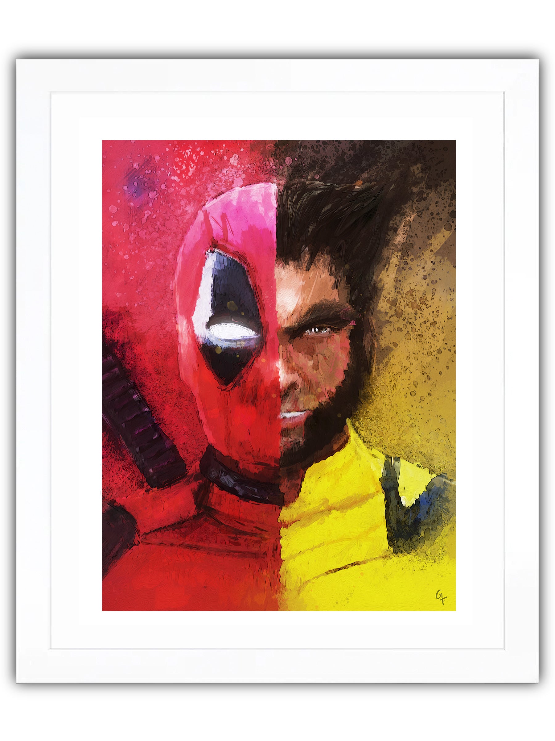 Deadpool Wolverine Art