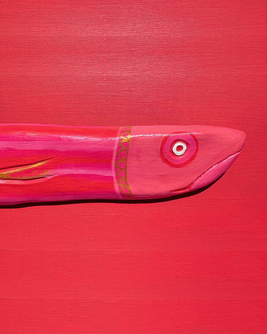 Estelle — Original Folk Art Fish Sculpture