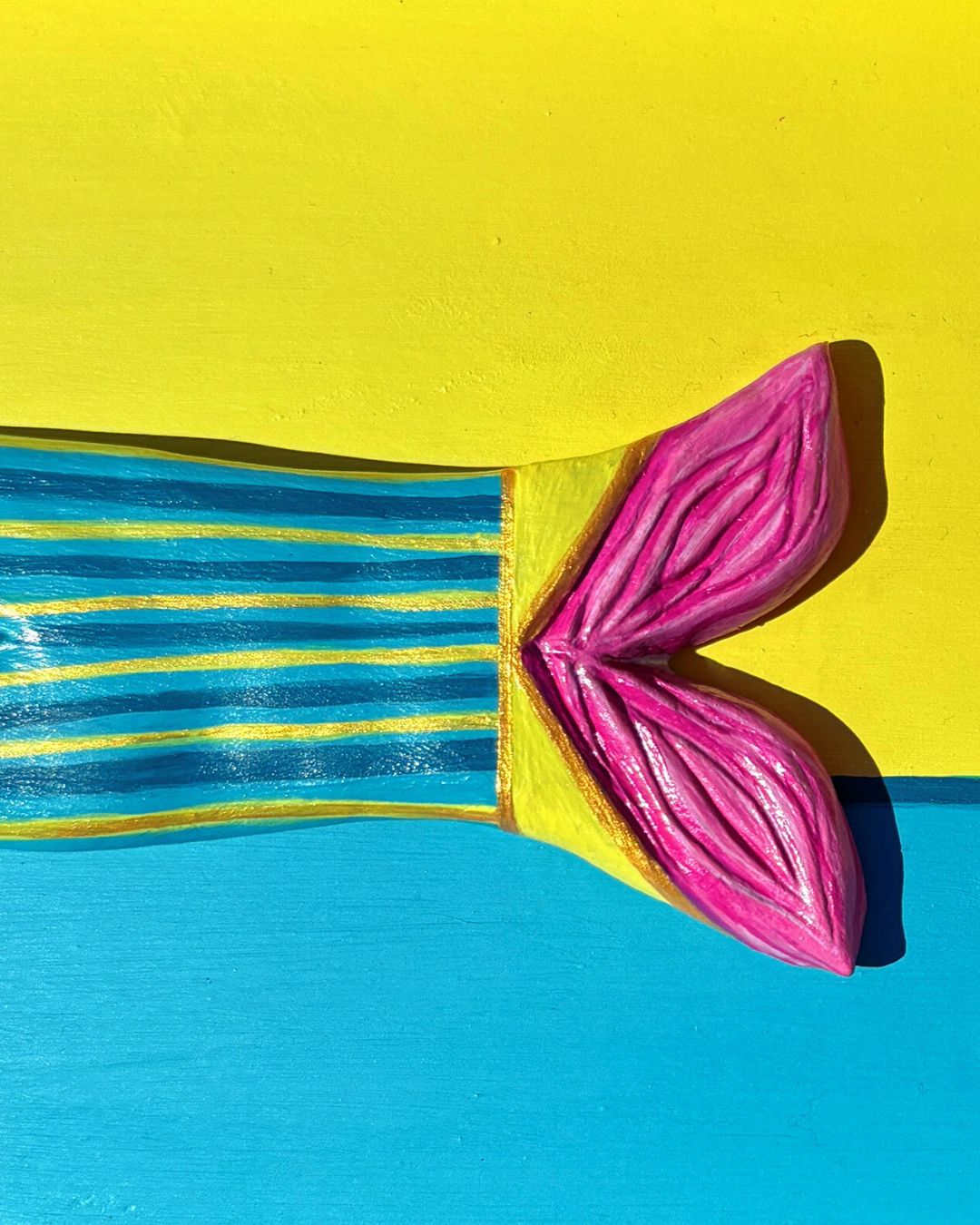 Maude — Original Folk Art Fish Sculpture