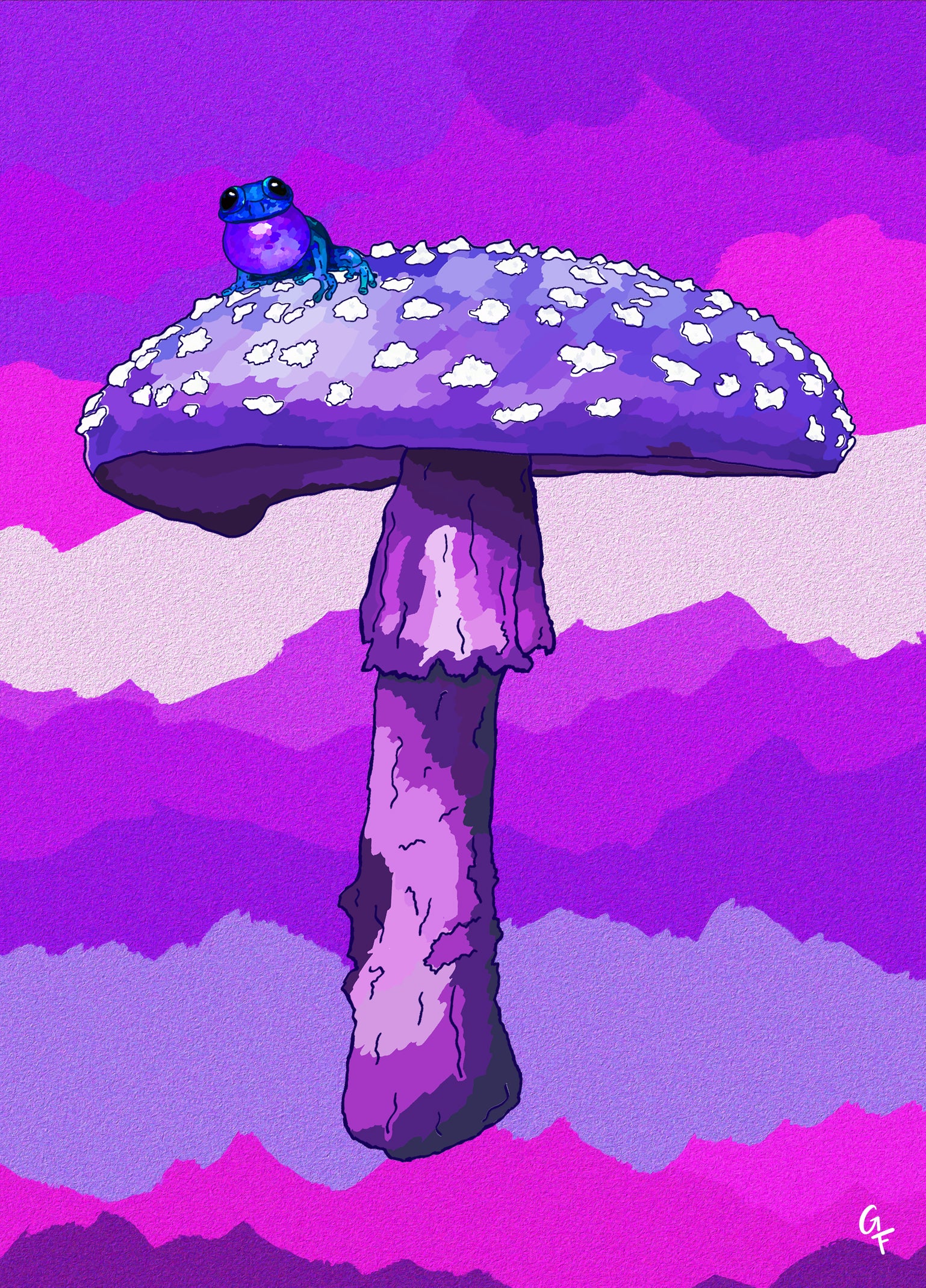 Mushroom Purple
