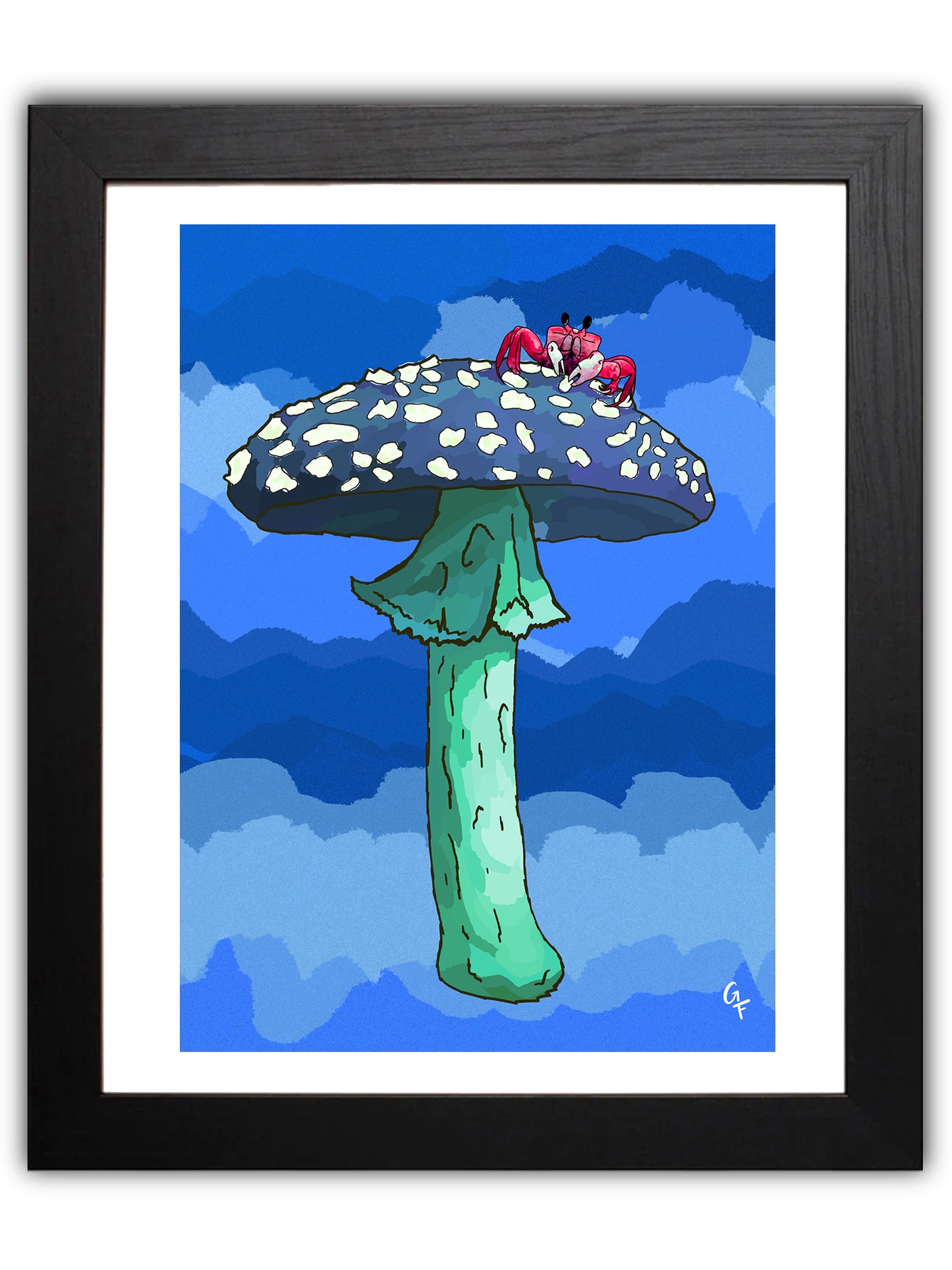 Mushroom blue