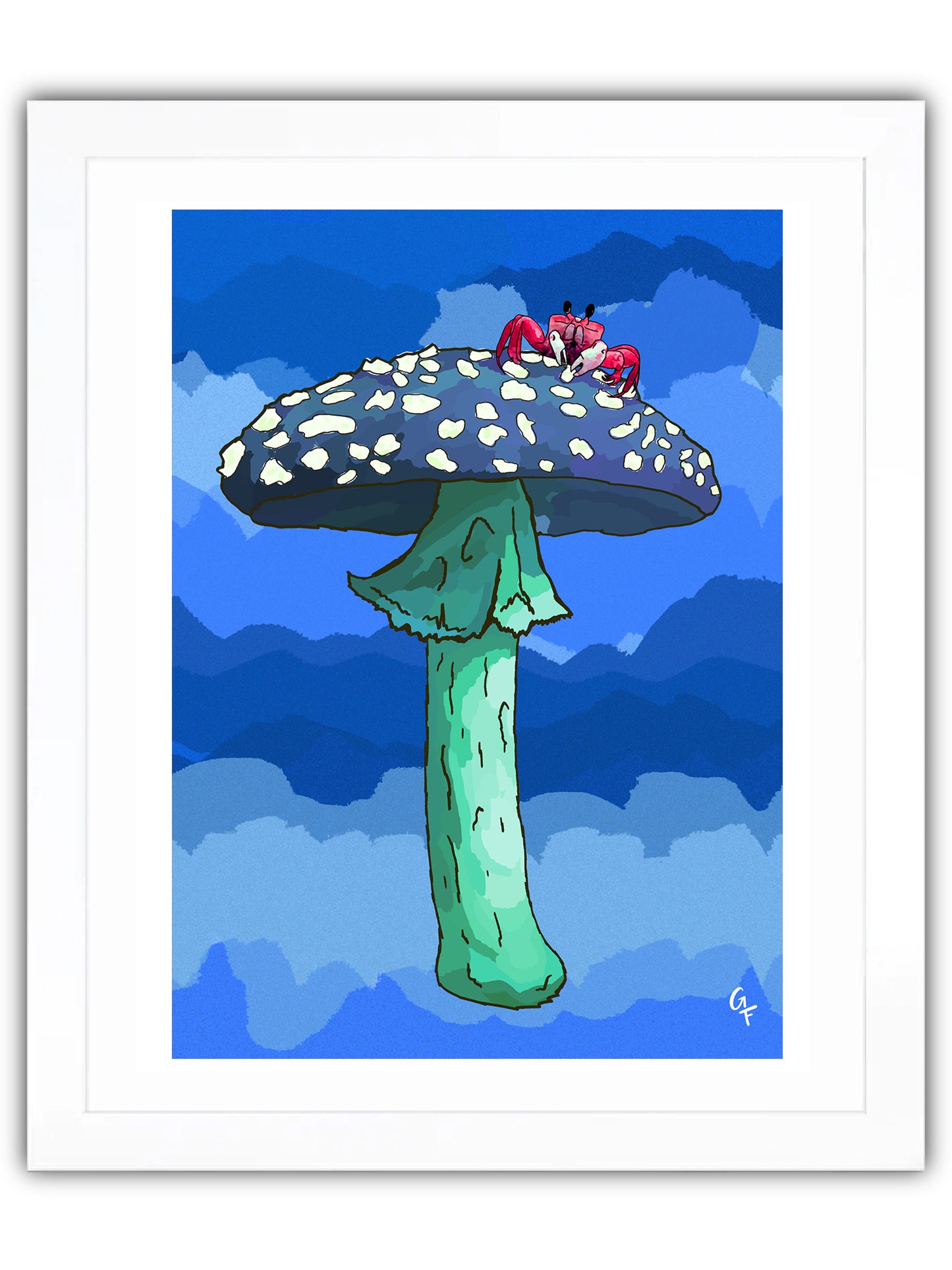 Mushroom blue
