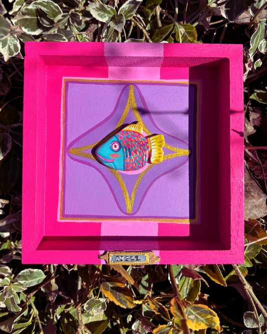 Nell — Original Folk Art Fish Sculpture