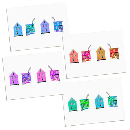 Happy Homes Art Prints - Bundle