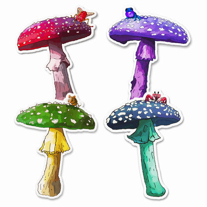 Mushroom Tops Stickers - Bundle
