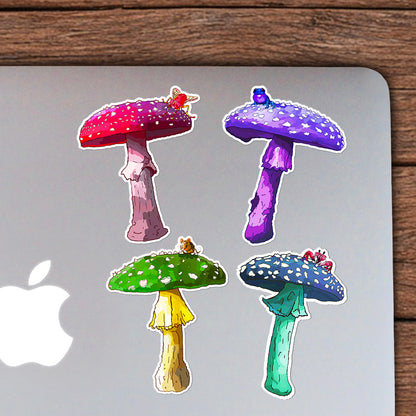 Mushroom Tops Stickers - Bundle