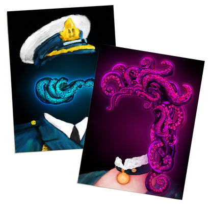 Tentacle Art Prints - Bundle