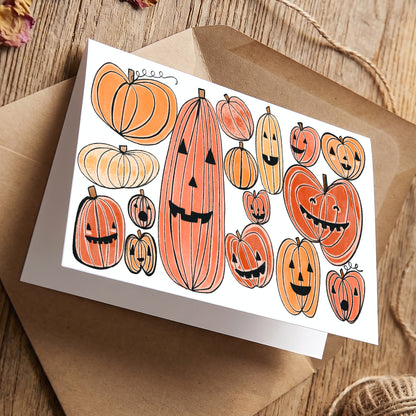 Happy Pumpkin Halloween — Greeting Card