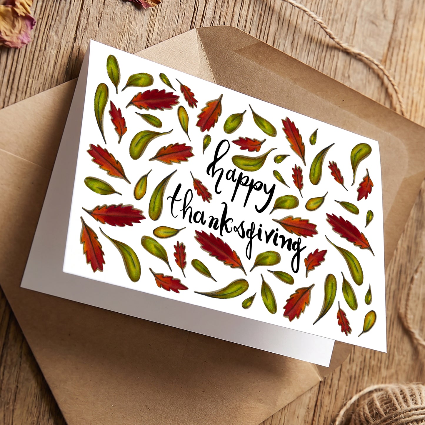 Happy Thanksgiving — Greeting Card