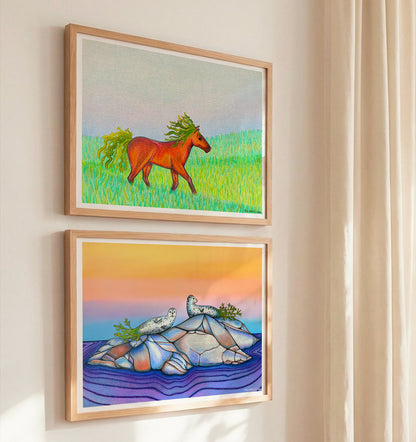 Seaweed Art Prints - Bundle