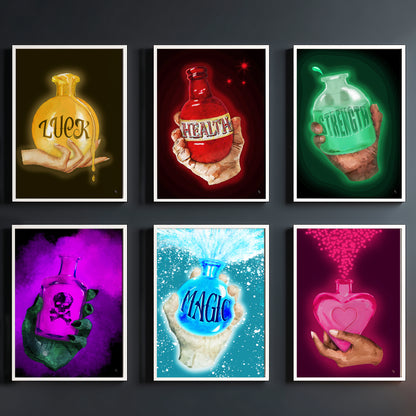 Magic Potion Art Prints - Bundle