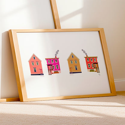 Happy Homes Art Prints - Bundle