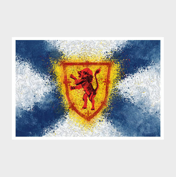 Lion Rampant Sticker