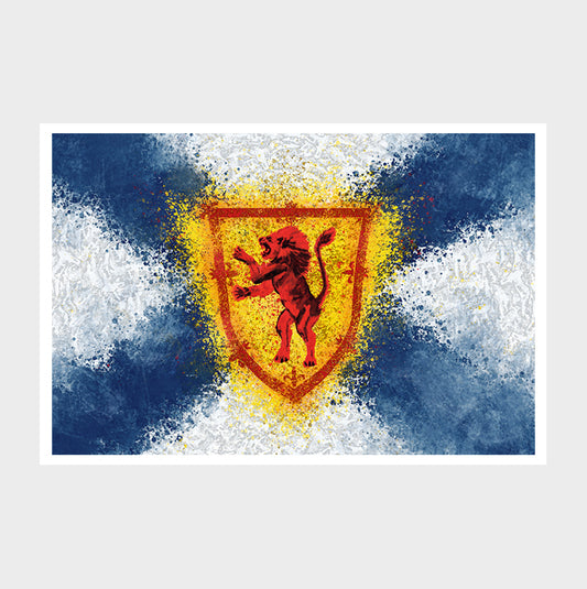Lion Rampant Sticker