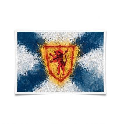 Nova Scotia lion rampant vinyl sticker by Joy and Fury Art