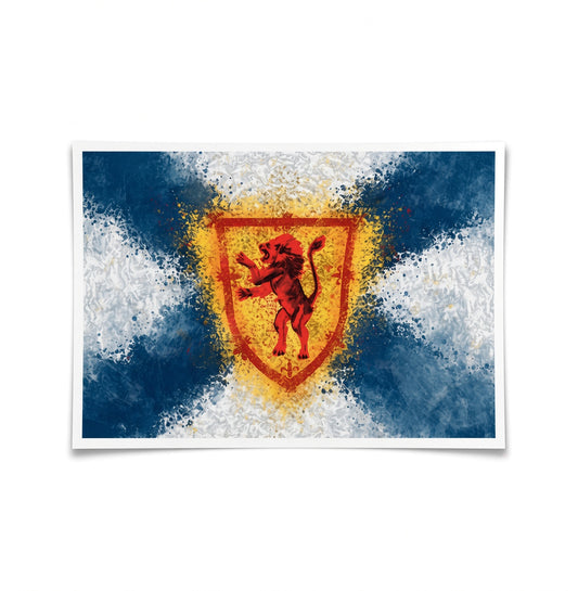 Nova Scotia lion rampant vinyl sticker by Joy and Fury Art