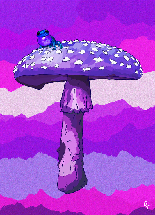 Mushroom Purple