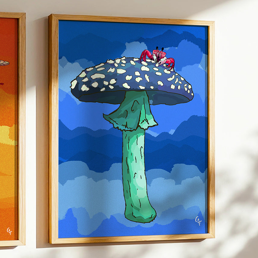 Mushroom Tops Art Prints - Bundle