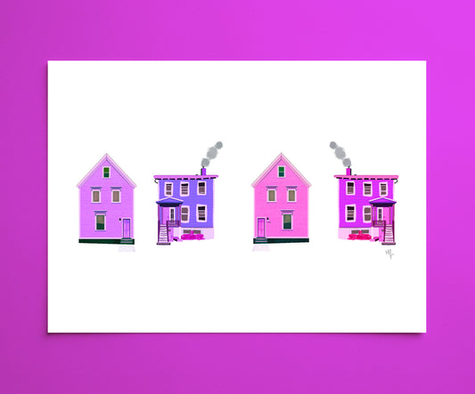 Purple Happy Homes