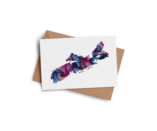 Wave Nova Scotia — Greeting Card
