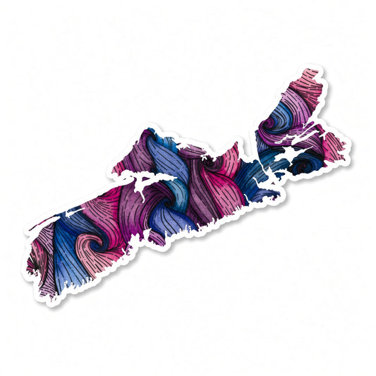 Wave Nova Scotia — Vinyl Sticker